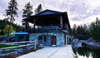 Exterior - Saddlehorn Bar and Grill in Bigfork, MT Bars & Grills