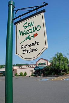 Exterior - San Marino Ristorante Italiano in Waterbury, CT Italian Restaurants