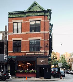 Exterior - Sapori Trattoria in Lincoln Park Lakeview - Chicago, IL Italian Restaurants