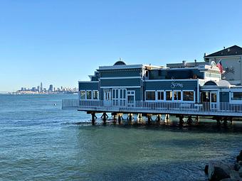 Exterior - Scoma's of Sausalito in Sausalito, CA Italian Restaurants