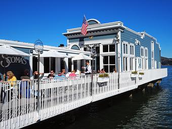 Exterior - Scoma's of Sausalito in Sausalito, CA Italian Restaurants