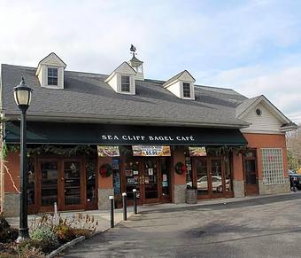 Exterior - Sea Cliff Bagel Cafe in Sea Cliff, NY American Restaurants