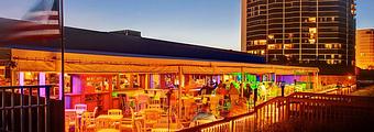 Exterior: Shuckers sits directly on the beach - Shuckers in Jensen Beach, FL Bars & Grills
