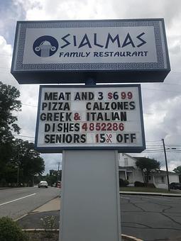 Exterior - Sialmas Family Restaurant in Duncan, SC American Restaurants