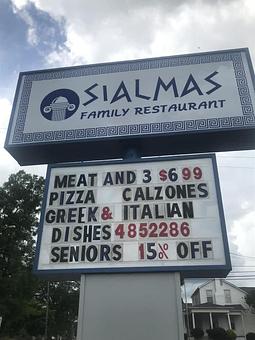 Exterior - Sialmas Family Restaurant in Duncan, SC American Restaurants