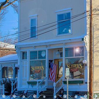 Exterior - Sleder's Family Tavern in Traverse City's Famous Slabtown! - Traverse City, MI American Restaurants