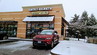 Exterior - Smoky Hearth Restaurant Bar & Grill in Sandy, OR Pizza Restaurant