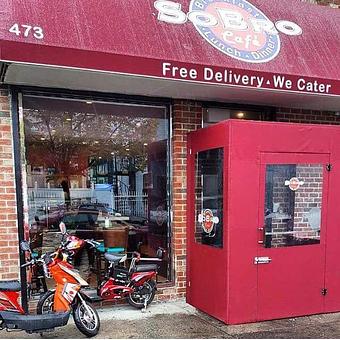 Exterior - Sobro Cafe in Bronx, NY Coffee, Espresso & Tea House Restaurants
