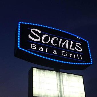 Exterior - Socials Bar & Grill in Fergus Falls, MN American Restaurants