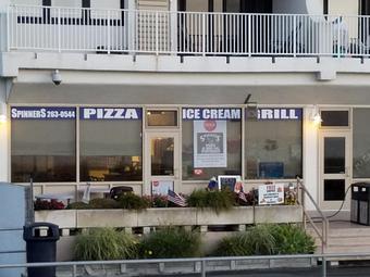 Exterior - Spinner's Pizza and Ice Cream in Sea Isle City, NJ Pizza Restaurant