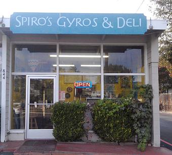 Exterior - Spiro's Gyros & Deli in Ukiah, CA Delicatessen Restaurants