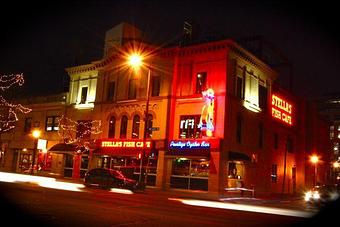 Exterior - Stella's Fish Café & Prestige Oyster Bar in Minneapolis, MN Bars & Grills