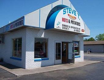 Exterior: steve t - Steve T Hots & Potatoes in Rochester, NY American Restaurants