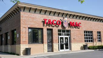 Exterior - Taco Mac Crabapple in Roswell, GA American Restaurants