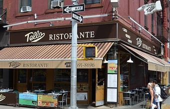 Exterior - Tello's Ristorante in Chelsea - New York, NY Italian Restaurants