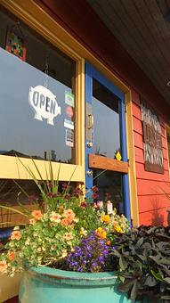 Exterior: Front entrance - The Breadboard Restaurant in Ashland, OR Restaurants/Food & Dining