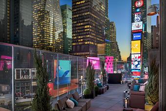 Exterior - The Broadway Lounge & Terrace in Times Square - New York, NY American Restaurants