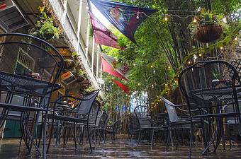 Exterior - The Courtyard Grill at Bourbon Heat in French Quarter - New Orleans, LA Bars & Grills