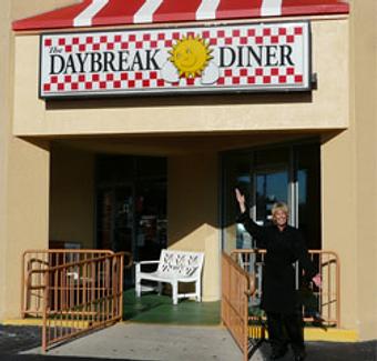 Exterior - The Daybreak Diner, in Orlando, FL Diner Restaurants