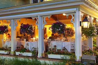 Exterior - The Gables Historic Inn & Restaurant in Beach Haven, NJ American Restaurants