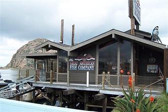 Exterior - The Great American Fish Company in Morro Bay, CA American Restaurants