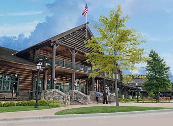 Exterior - The Keeter Center-Dining in Point Lookout, MO American Restaurants