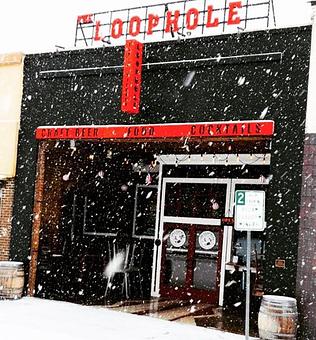 Exterior - The Loophole Funky Fresh Food & Booze in Historic Downtown Square - Denton, TX American Restaurants