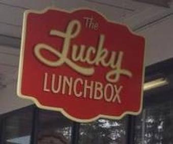 Exterior - The Lucky Lunchbox in Olympia, WA Sandwich Shop Restaurants