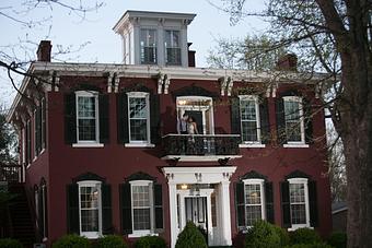Exterior - The Mansion in O Fallon, IL American Restaurants