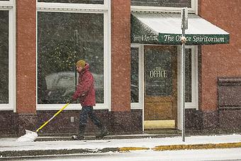 Exterior - The Office Spiritorium - The Office in Durango, CO American Restaurants