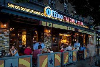 Exterior - The Office Tavern Grill in Summit, NJ American Restaurants