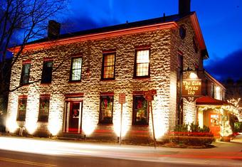 Exterior - The Olde Bryan Inn in Saratoga Springs, NY American Restaurants