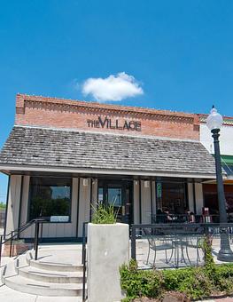 Exterior - The Village Cafe in Downtown Bryan - Bryan, TX American Restaurants