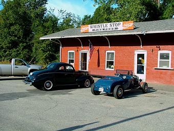 Exterior - The Whistle Stop Restaurant in Gilbertville, MA Restaurants/Food & Dining