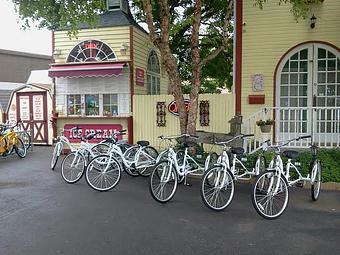 Exterior - The Widow's Walk Ice Creamery & Bicycle Rentals in Clarksville, IN American Restaurants