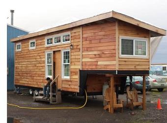 Exterior - Tiny Smart House in Texas St is between Oakville Road and Riverside Drive on Hwy 34 between I-5 & Corvallis - Albany, OR Coffee, Espresso & Tea House Restaurants