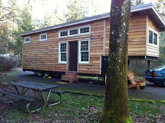 Exterior - Tiny Smart House in Texas St is between Oakville Road and Riverside Drive on Hwy 34 between I-5 & Corvallis - Albany, OR Coffee, Espresso & Tea House Restaurants