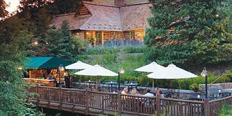 Exterior - Trail Creek Cabin in Sun Valley, ID American Restaurants