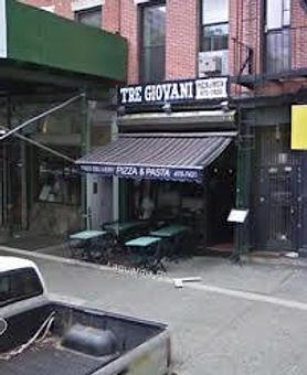 Exterior - Tre Giovani in New York, NY Pizza Restaurant Exterior - Tre Giovani in New York, NY Pizza Restaurant