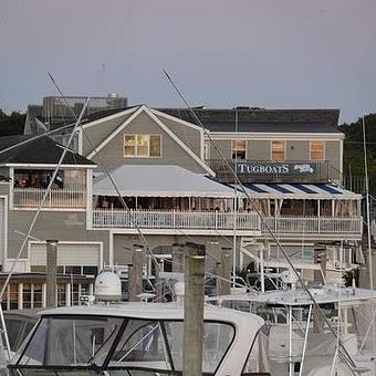Exterior - Tugboats at Hyannis Marina in West Yarmouth, MA American Restaurants