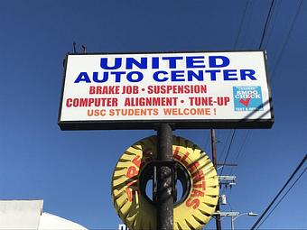 Exterior - United Auto Center in Los Angeles, CA Auto Maintenance & Repair Services