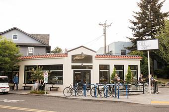 Exterior - Upper Left Roasters in Ladd's Addition - Portland, OR Coffee, Espresso & Tea House Restaurants