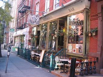 Exterior - Via Della Pace in New York, NY Italian Restaurants