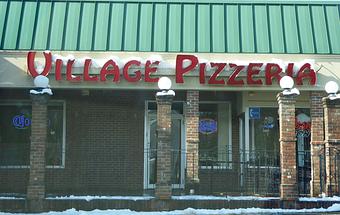 Exterior - Village Pizza Restaurant in Southwick, MA Pizza Restaurant