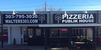 Exterior - Walter's303 Pizzeria & Publik House | Bow Mar in Bow Mar - Littleton, CO Pizza Restaurant