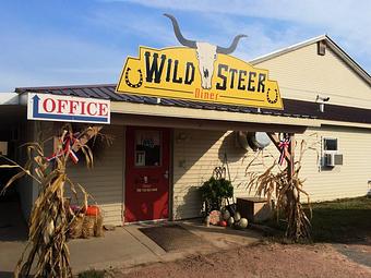 Exterior - Wild Steer Diner in Stratford, WI American Restaurants