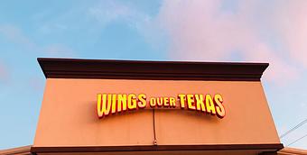 Exterior - Wings Over Texas Bar & Grill in Clute, TX Bars & Grills