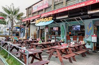 Exterior - Wipeout Bar & Grill in Fisherman's Wharf - San Francisco, CA American Restaurants