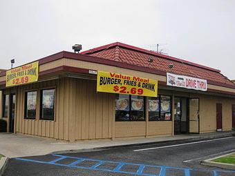 Exterior - Yorgos Burgers in Gardena, CA Hamburger Restaurants