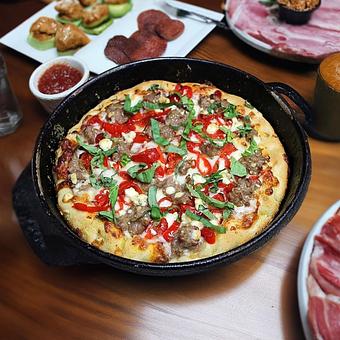 Product - Pizz'A Chicago in Santa Clara, CA Dessert Restaurants